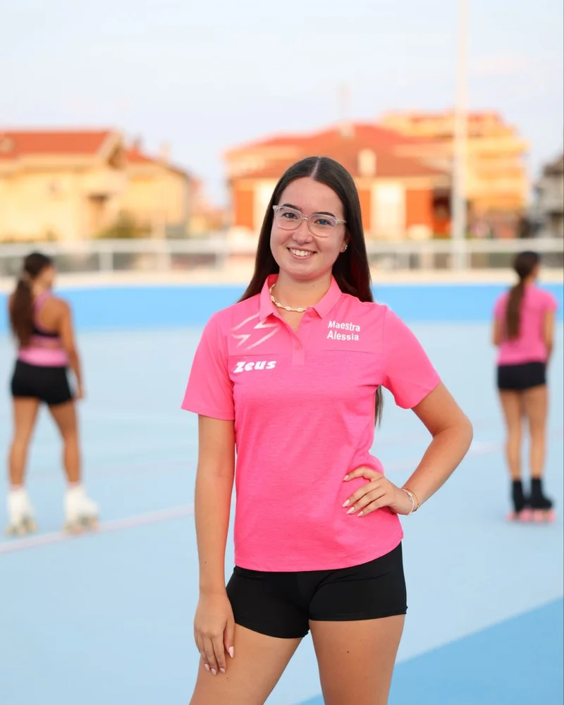 Alessia M., allenatrice di primo livello della Skating Academy